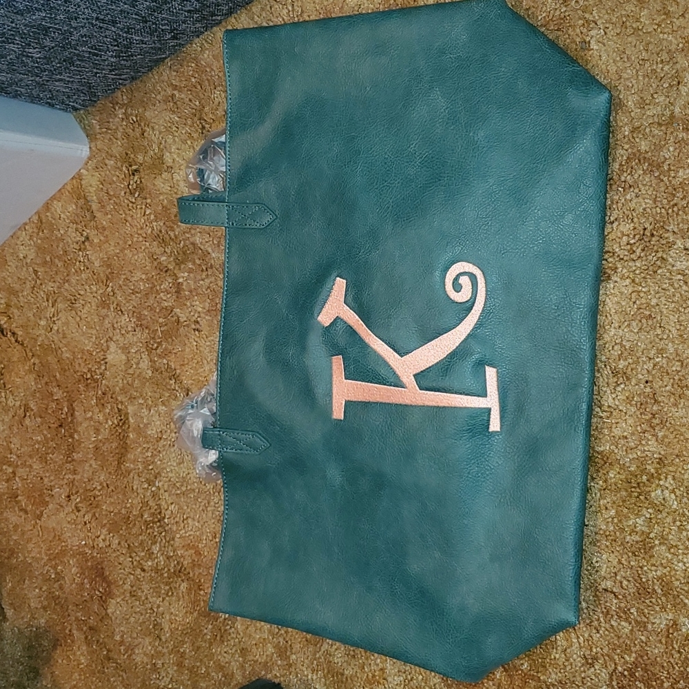 New thirty one bag with a monogrammed K
